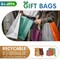 Kraft Paper Bags with Handles 8 x 4.75 x 10.5 Inch Pack of 25 Dark Teal Bags with Handles Recyclable Sturdy 150 GSM Kraft Bags Stylish and Classy Dark Teal Paper Bags with Handles Bulk